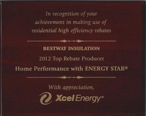 2012 Top Rebate Producer - Home Performance with ENERGY STAR